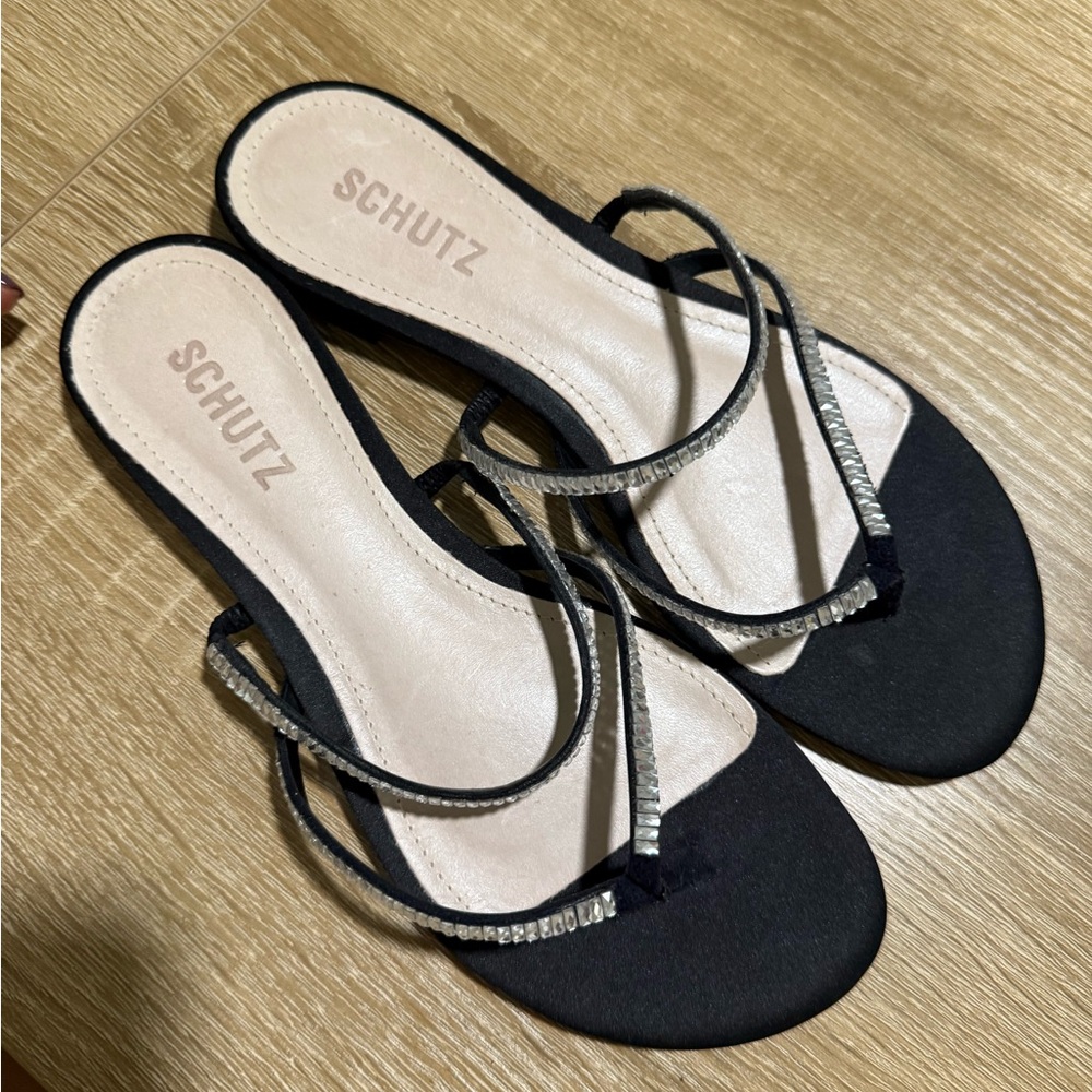 Schutz flat sandals